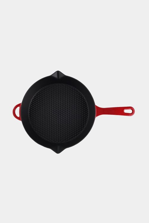 Beyaz Sapore Kırmızı Döküm Tava 28 cm